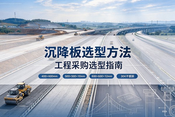 陈巴尔虎旗沉降板选择方法