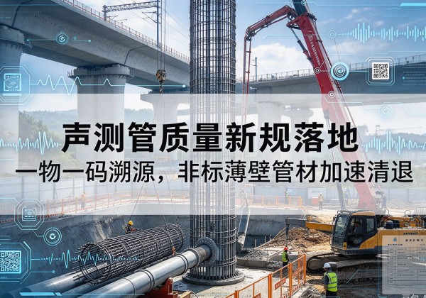 陈巴尔虎旗声测管质量新规落地，一物一码溯源，非标薄壁管材加速清退