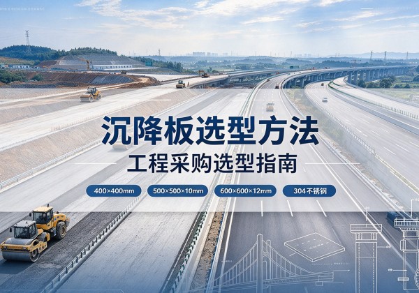 陈巴尔虎旗沉降板选择方法